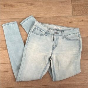 Levi’s 535 Super Skinny Women's Jeans Light Blue Wash